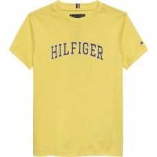 TOMMY HILFIGER μπλούζα αγόρι KB0KB10420-ZGP κίτρινη